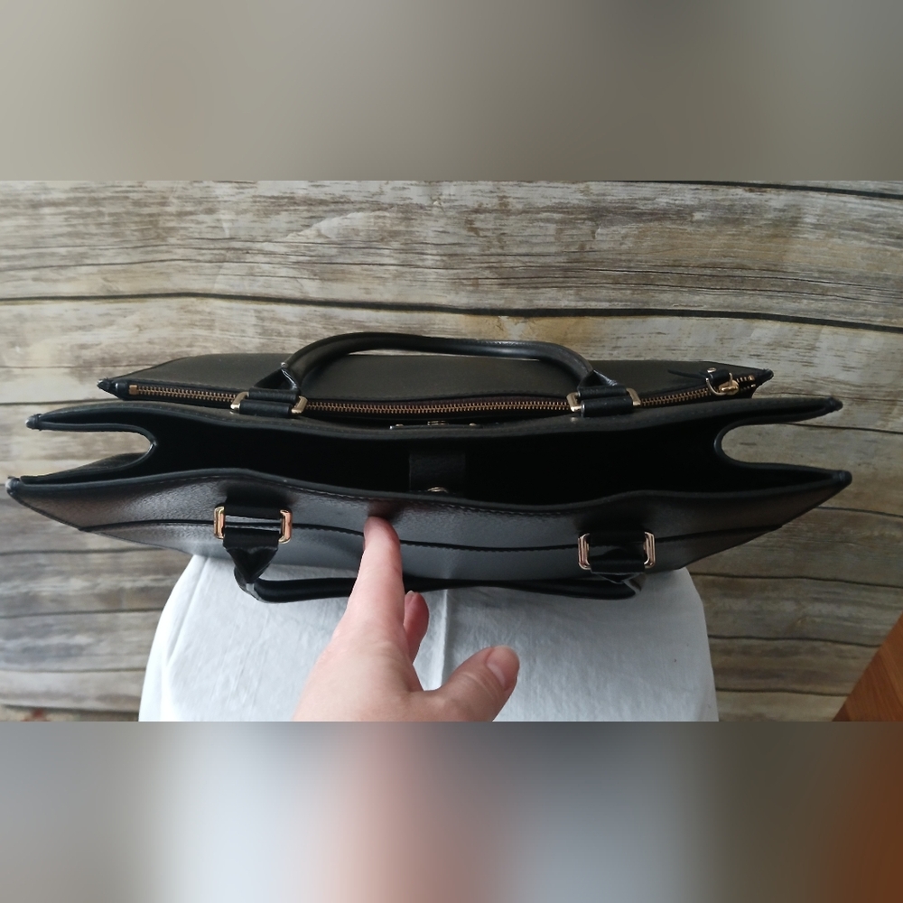 Kate Spade Black Leather Tote Bag - Picture 16 of 16